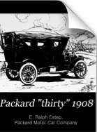 1908 Packard Thirty Motor Car Catalog Image